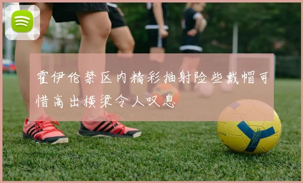 霍伊伦禁区内精彩抽射险些戴帽可惜高出横梁令人叹息